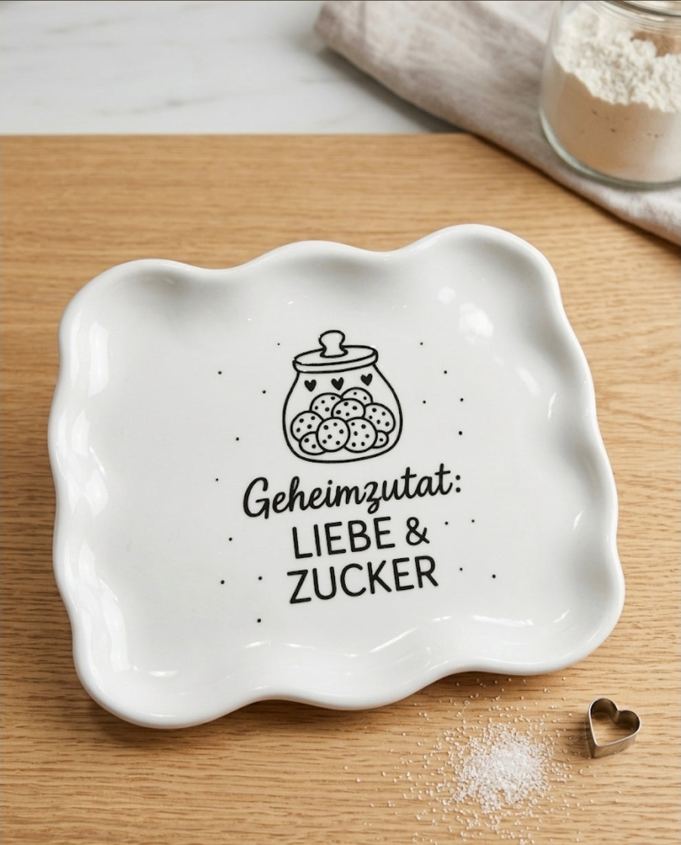 Süße Keksschale