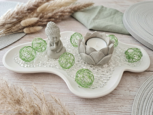 Buddha Schale mit Teelicht